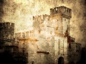 10672437-old-castle-scaligers-vintage-picture
