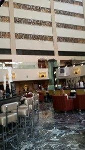 The 8th Floor Lobby and Crossroads Cafe