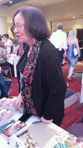 Mary Jo Putney at the Literacy Signing.