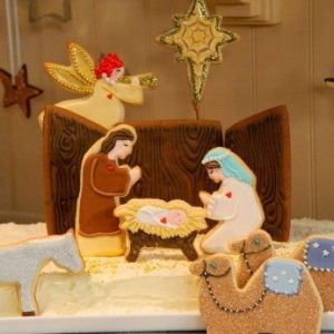 A modern version of a sugar creche